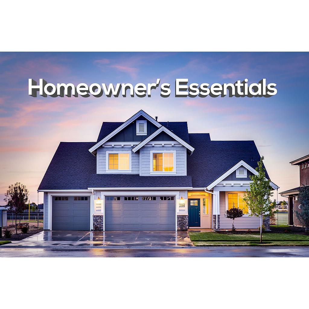 Homeowner's Essentials